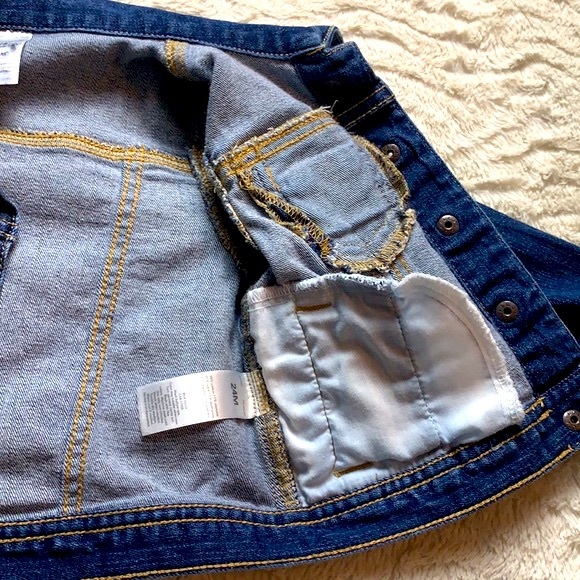 Simple Joys by Carter's Toddler Girls' Denim Jacket 24M - Picture 13 of 15